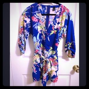 Floral Romper Size L
